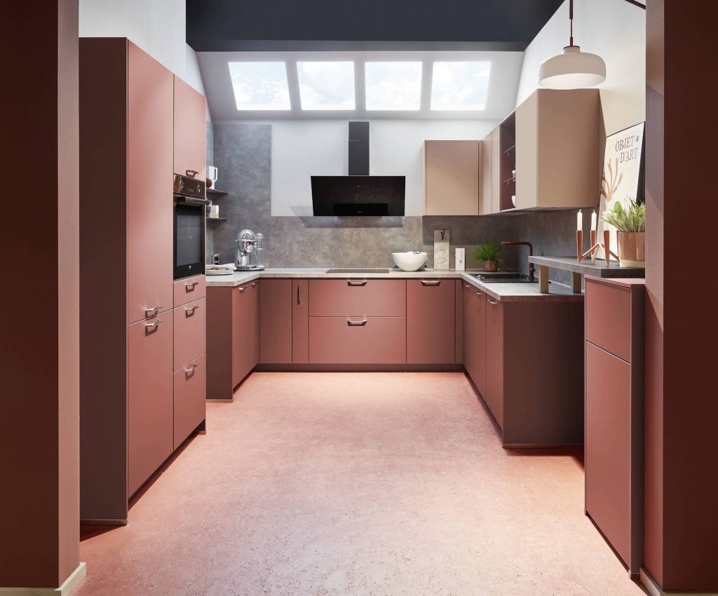 Nobilia Vibrant U Shape Kitchen | German Kitchen Outlet Chester, Chester