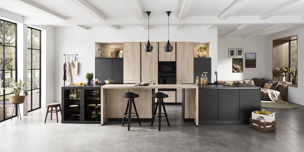 Nobilia Wooden Modern Kitchen | German Kitchen Outlet Chester, Chester