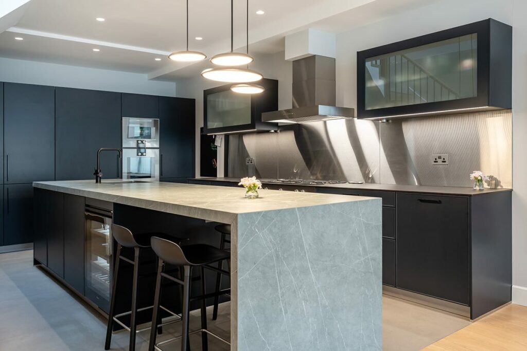 Dekton Vera With Stainless Steel | German Kitchen Outlet Chester, Chester