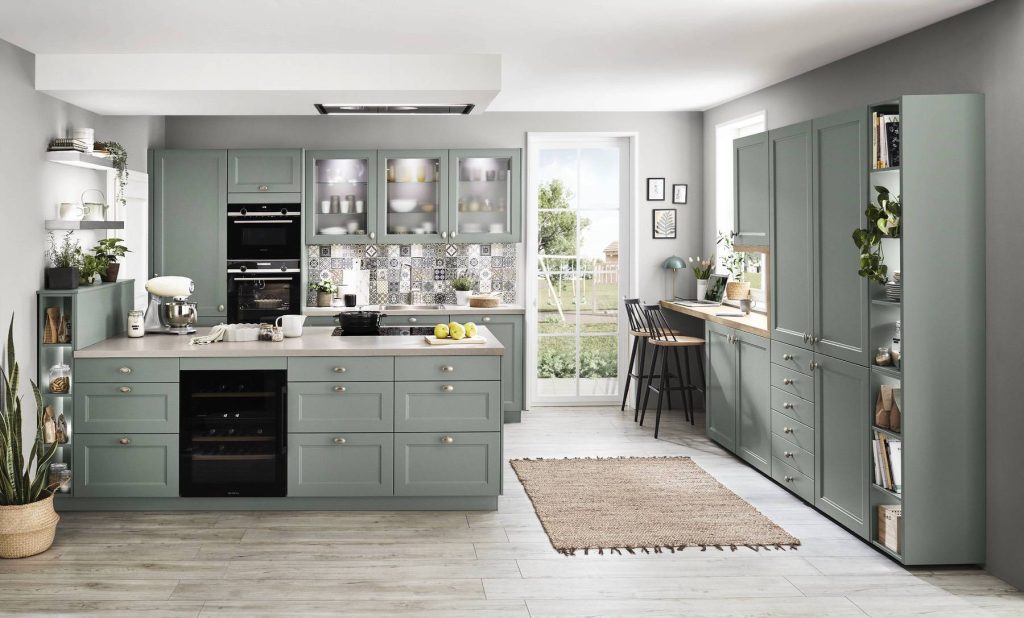 Nobilia Pastel Shaker Kitchen 2 | German Kitchen Outlet Chester, Chester