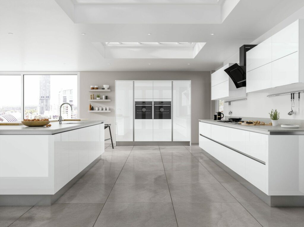 Jjo Modern High Gloss Kitchen | Totally Kitchens, Southampton