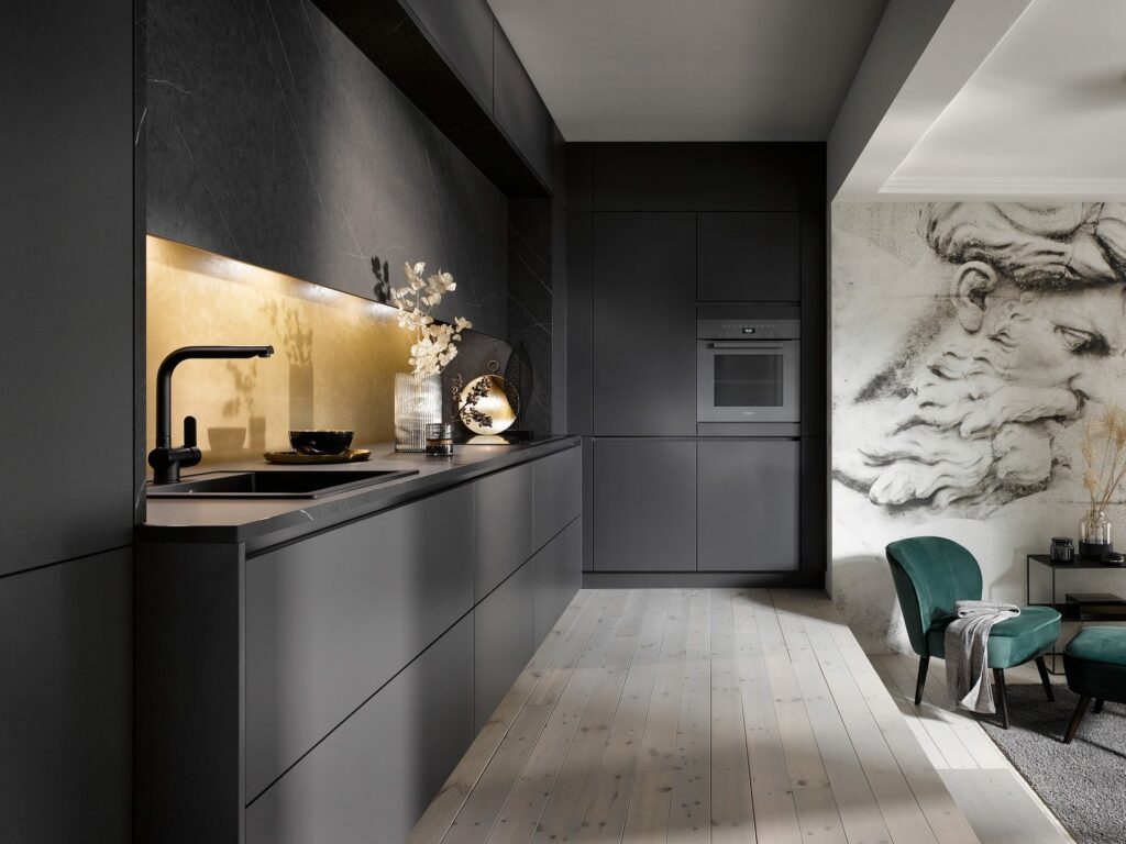 Matt Grey L Shaped Kitchen | Coleroberts, Loughborough