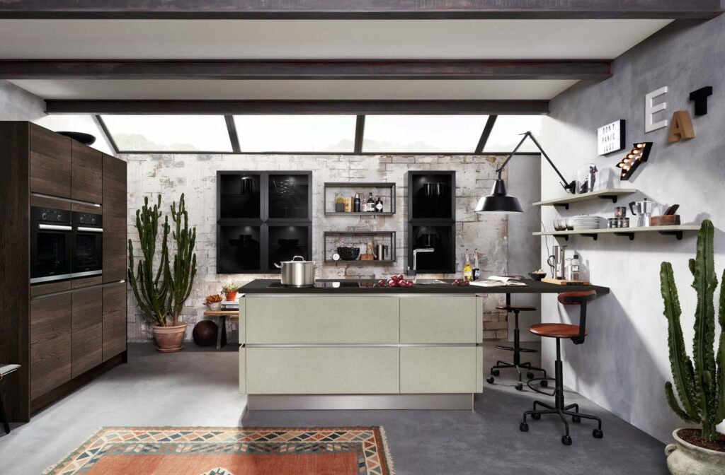 Matt Wood Kitchen With Island | Coleroberts, Loughborough