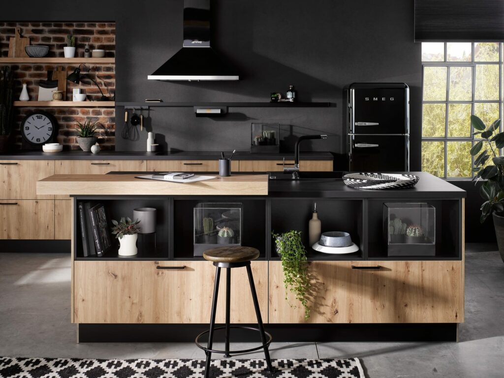 Wood Kitchen With Island | Coleroberts, Loughborough