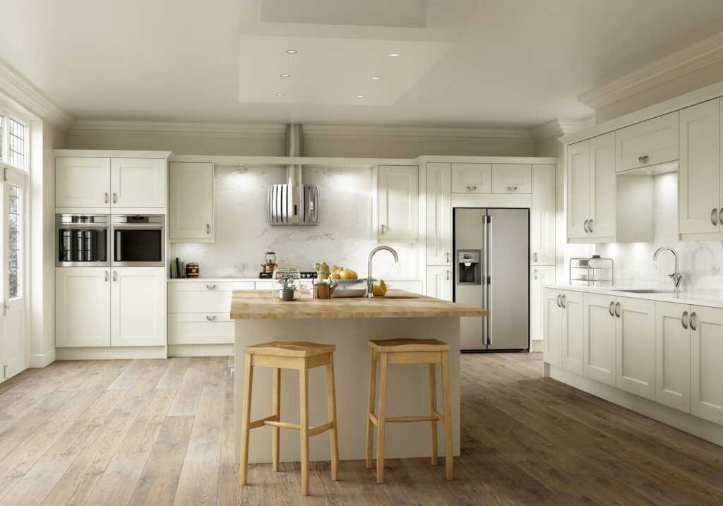 Symphony Ivory Shaker Kitchen | Coalville Kitchens, Leicestershire