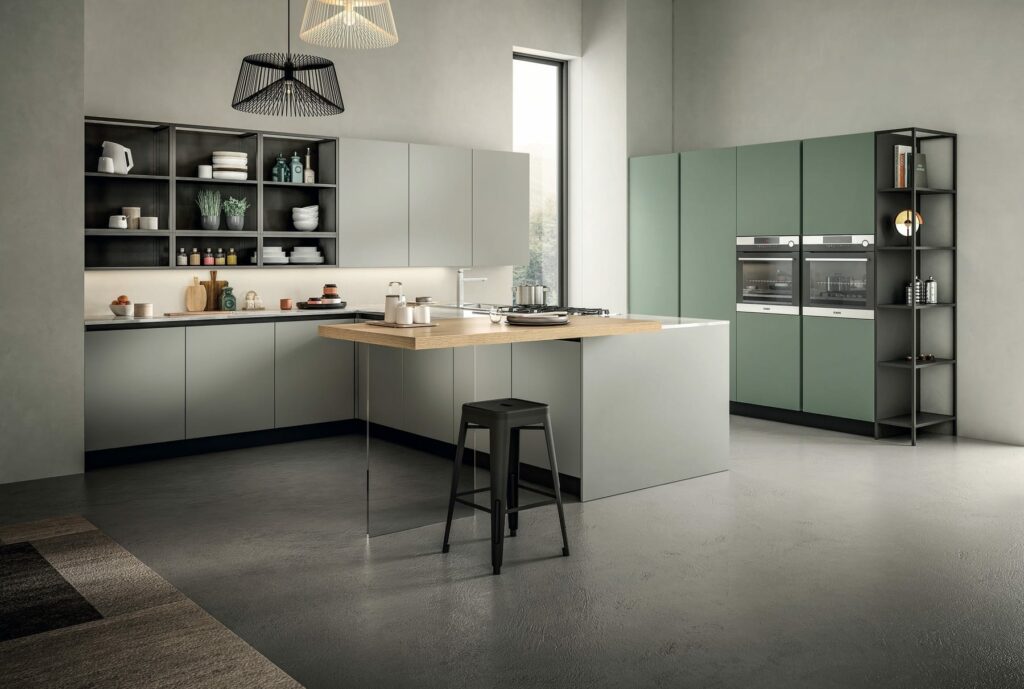 Arredo3 Handleless Kitchen 1 | Pieve Interiors, Paisley