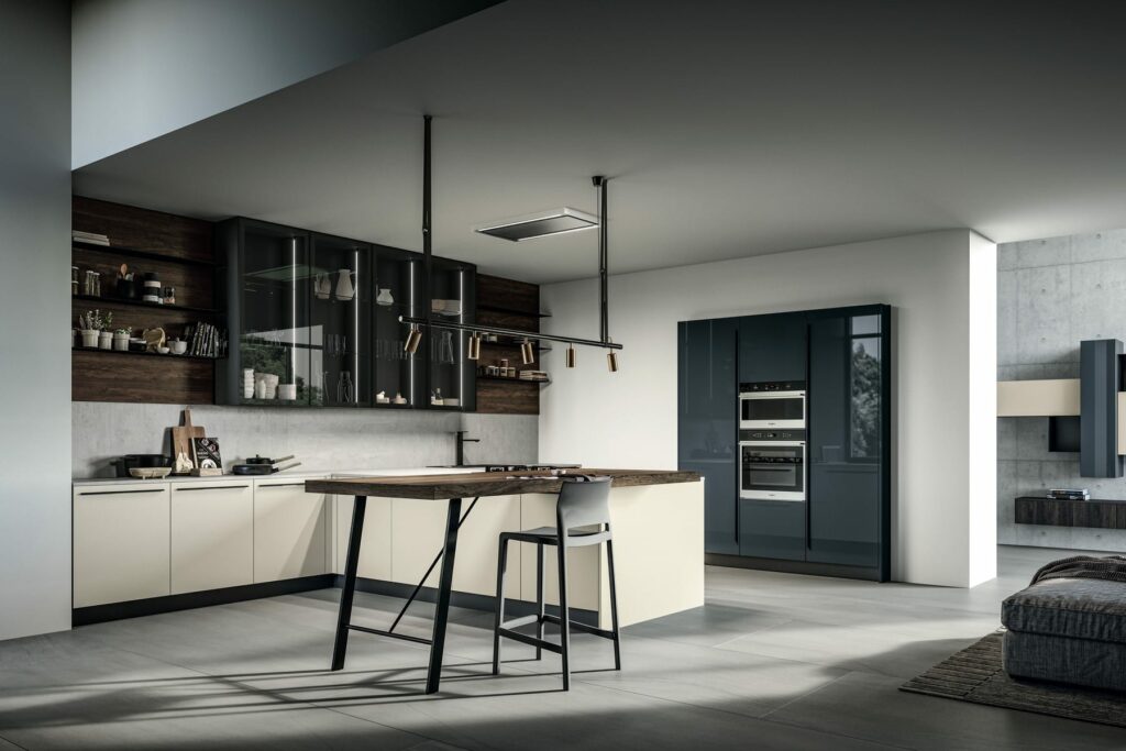 Arredo3 Matt Gloss Kitchen | Pieve Interiors, Paisley