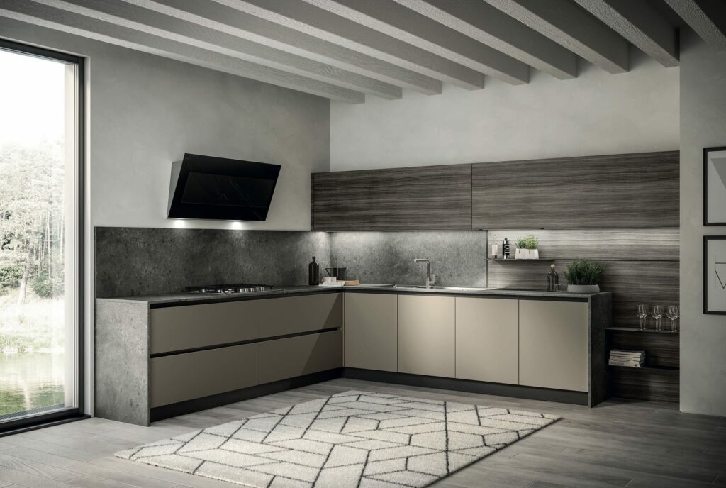Arredo3 Matt Handleless Kitchen 1 | Pieve Interiors, Paisley