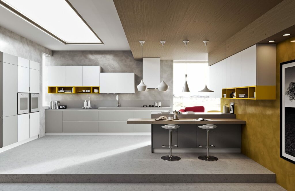 Arredo3 Modern Handleless Kitchen 1 | Pieve Interiors, Paisley