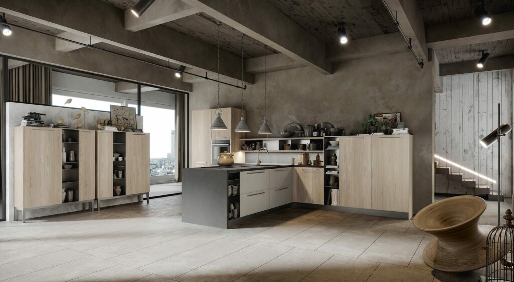 Arredo3 Modern Light Wood Kitchen 1 | Pieve Interiors, Paisley