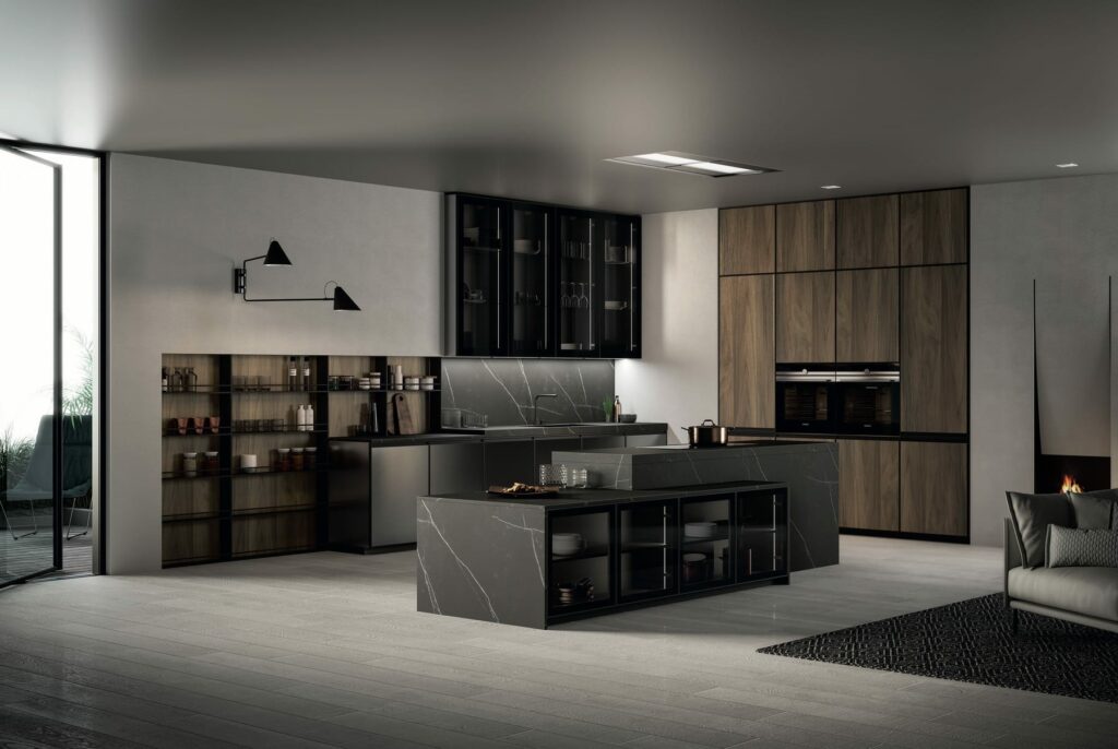 Arredo3 Wood Ceramic Kitchen | Pieve Interiors, Paisley