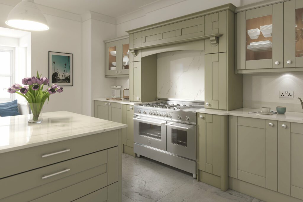 Sherbourne Highlands Morning Dew Kitchen | Osborne Interiors, Chiswick