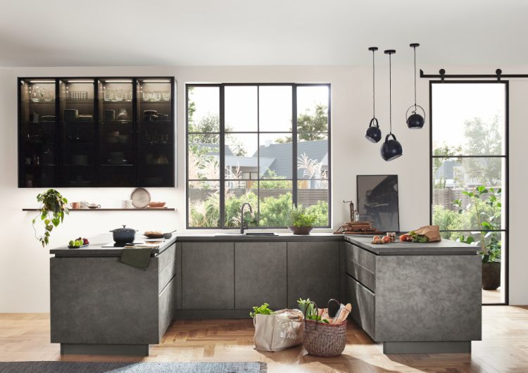 Grey Kitchens Tile | My Dream Kitchen, London