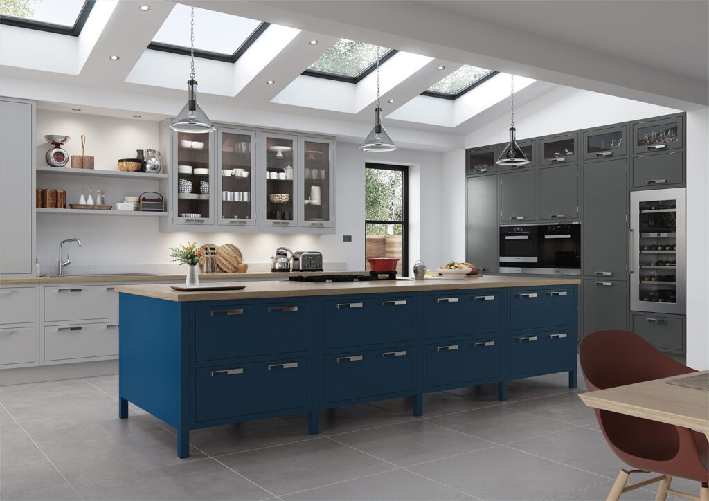 Aisling In Frame Kitchen With Island | My Dream Kitchen, London