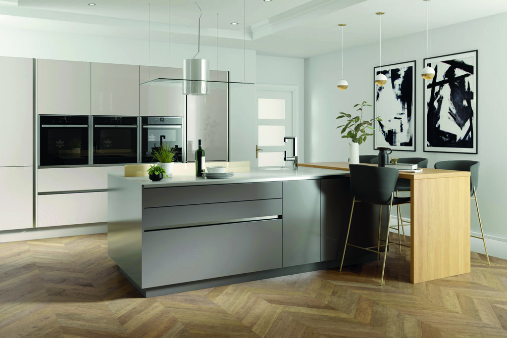 Second Nature Grey Modern Kitchen | My Dream Kitchen, London