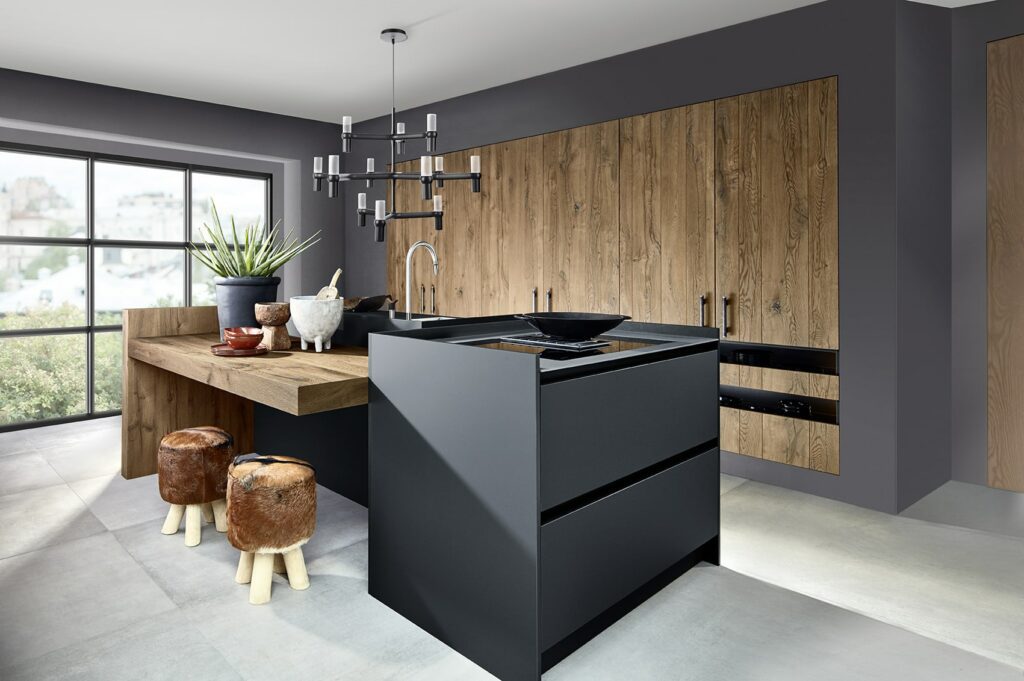 2019 Plank Oak Fa Kastanie Opaco Carbon Milieu 17060 19 | My Dream Kitchen, London