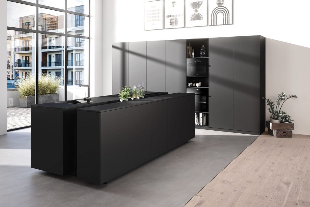 Rotpunkt Black Matt Kitchen 3 | Unlimited Kitchens, Nottingham