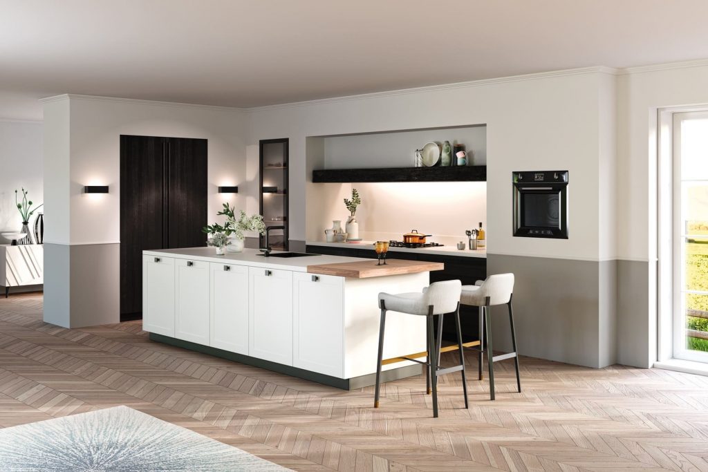 Rotpunkt White Shaker Kitchen 4 | Unlimited Kitchens, Nottingham