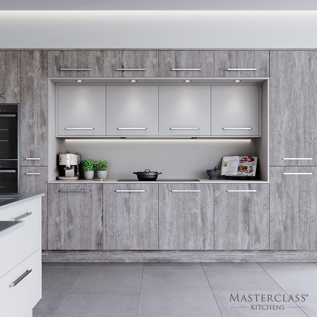 Masterclass Grey Stone Kitchen 1 | Plum-Mex, Farnham