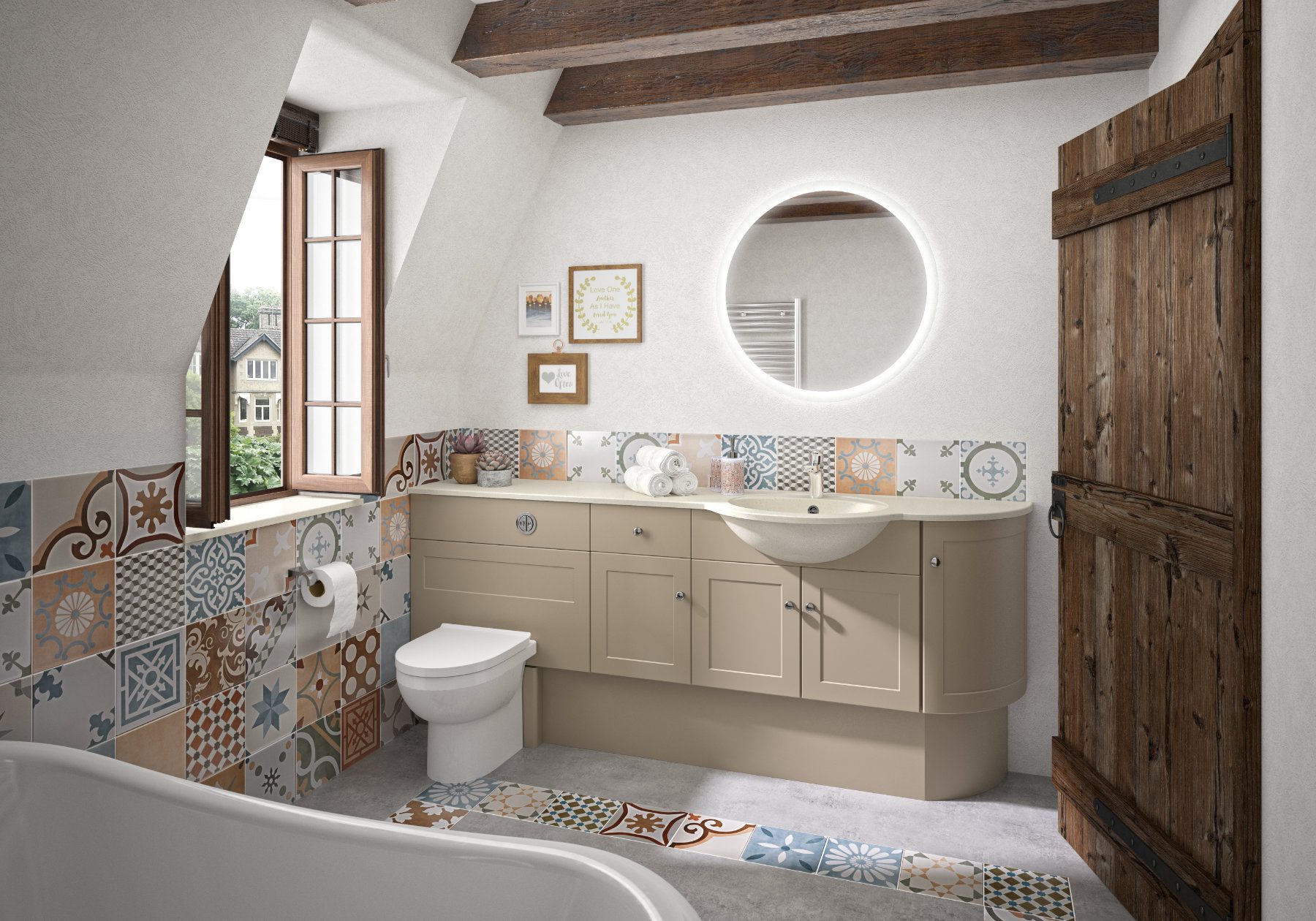 Provence Curved | Plum-Mex, Farnham