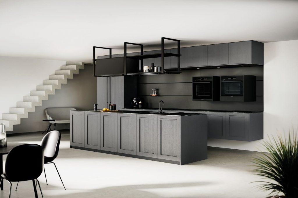Rotpunkt Grey Shaker Kitchen | Plum-Mex, Farnham