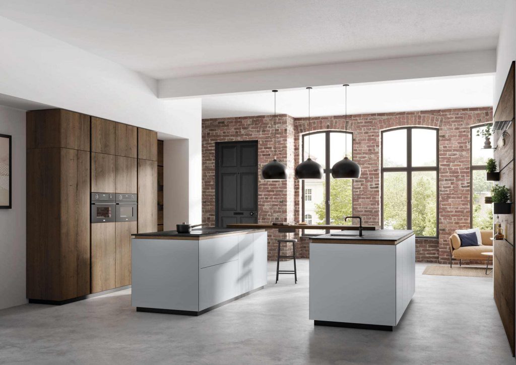 Rotpunkt Handleless Open Plan Kitchen | Plum-Mex, Farnham