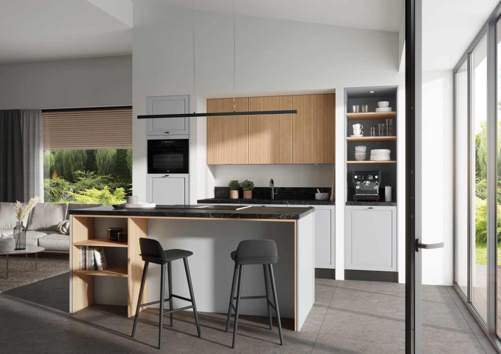 Rotpunkt Modern Shaker Kitchen | Plum-Mex, Farnham